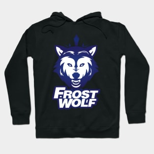 frost wolf glow design Hoodie